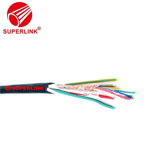 Cablu de control 12 nuclee 1mm Pvc Jacket Signal Cupru Multicore Cablu de control flexibil