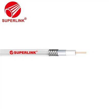 Cupru gol Cablu coaxial CopperRG7 placat cu argint Comunicare electrică