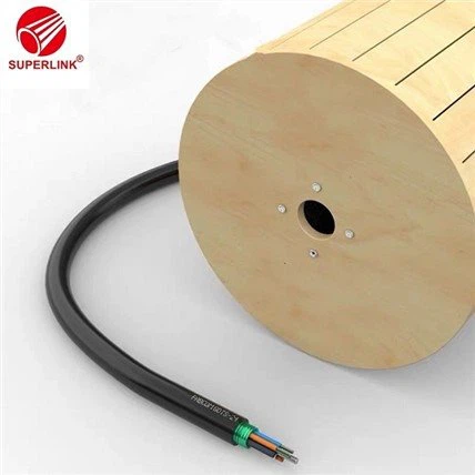 Cablu de fibră optică pentru exterior autoportant Fibra Optica Adss 12 Core 24 Core Span Adss